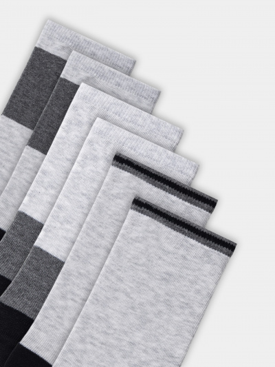 Носки Mark Formelle 430A-3382/B4-253430A св.серый_меланж_3_рис.3382 - фото 3