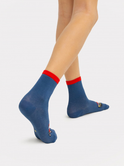 Носки Mark Formelle 430K-2452/B3-23430K-1 джинсовый_рис.2452 - фото 4