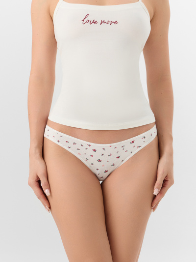 Майка, трусы Mark Formelle 442210/25-9-37327ПП-5 молочный_букетики_на_молочном_1_сл_на_пол - фото 2
