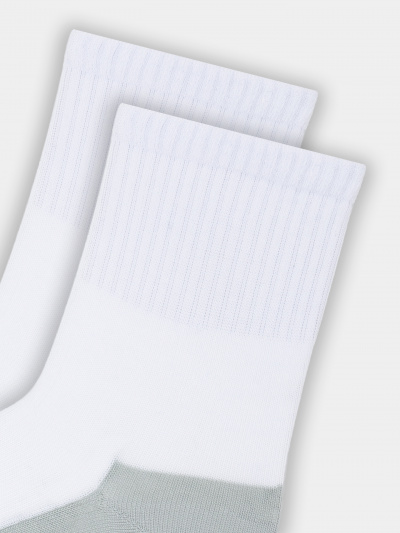 Носки Mark Formelle 444K-3078/B4-25444K белый_св.оливка_рис.3078 - фото 2