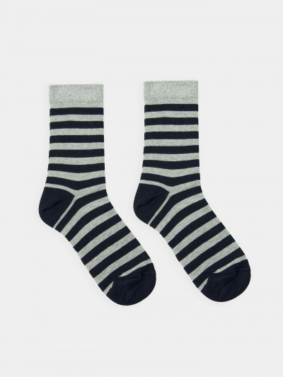 Носки Mark Formelle 461K-2451/B4-25461K серый_меланж_рис.2451 - фото 4