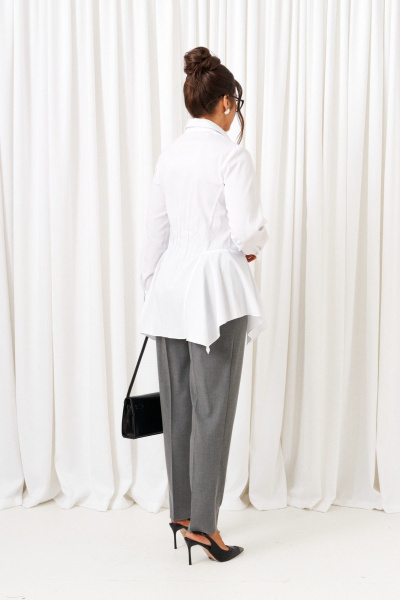 Блуза, брюки, жилет Beautiful&Free 6423 серый - фото 7