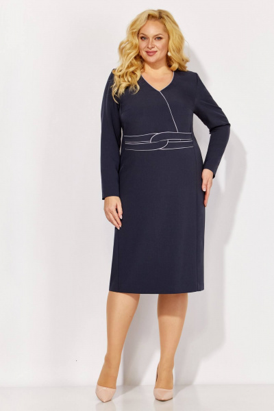 Платье Линия Л Б-2101 графит - фото 1