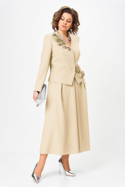 Жакет, юбка Lady Secret 25105 миндаль - фото 7