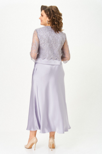 Жакет, юбка Svetlana-Style 2316 серебро - фото 8