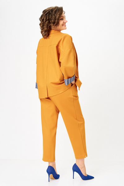 Брюки, жакет Michel chic 1437 манго - фото 6