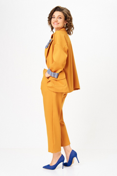 Брюки, жакет Michel chic 1437 манго - фото 4