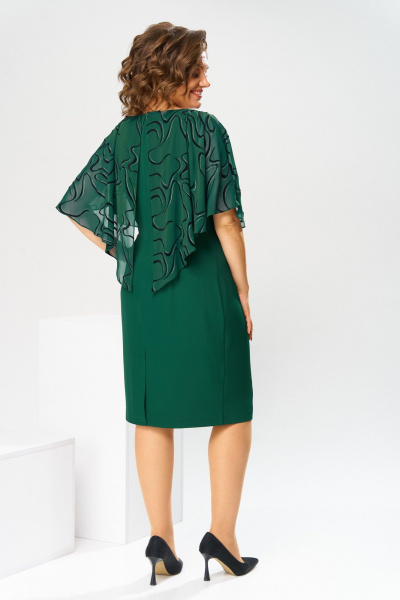 Платье Romanovich Style 1-2371 зеленый_флок - фото 8
