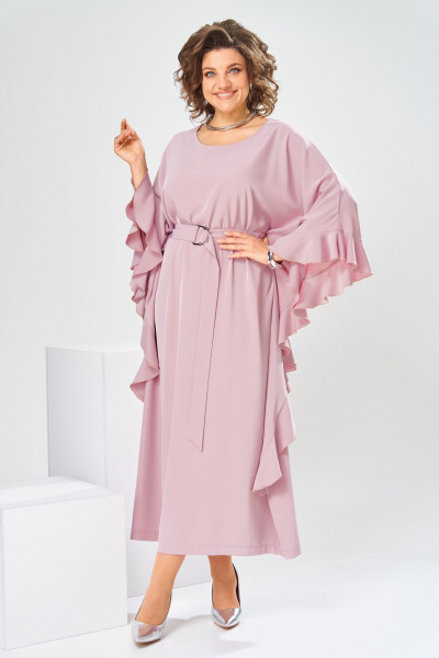 Платье Romanovich Style 1-2870 пудровый - фото 11