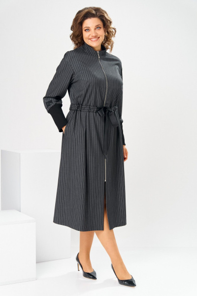 Платье Romanovich Style 1-2888 графит - фото 14