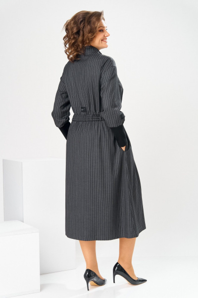 Платье Romanovich Style 1-2888 графит - фото 17