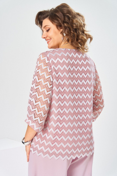 Блуза, брюки Romanovich Style 2-2892 пудровый - фото 8