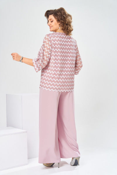 Блуза, брюки Romanovich Style 2-2892 пудровый - фото 3