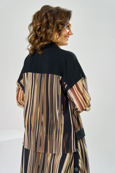 Жакет, юбка Romanovich Style 2-2856 полоска - фото 10