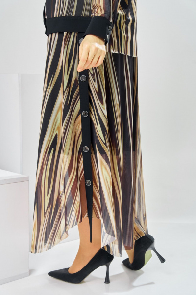 Жакет, юбка Romanovich Style 2-2856 полоска - фото 6