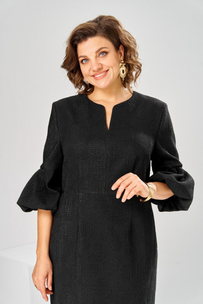 Платье Romanovich Style 1-2809 черный - фото 9