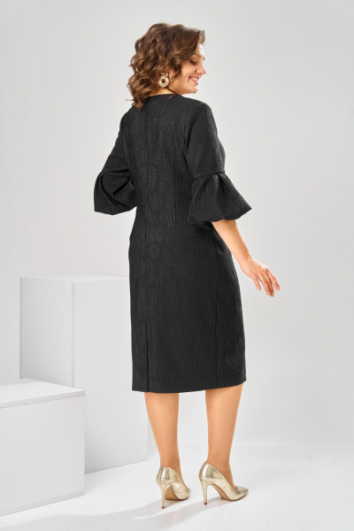 Платье Romanovich Style 1-2809 черный - фото 7