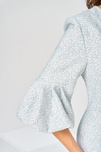 Платье Romanovich Style 1-2809 голубой/точка - фото 6