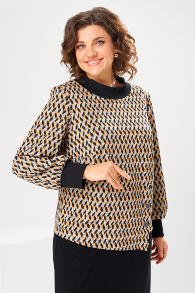 Платье Romanovich Style 1-2888 графит - фото 8