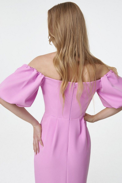 Платье PiRS 2247 розовый - фото 5