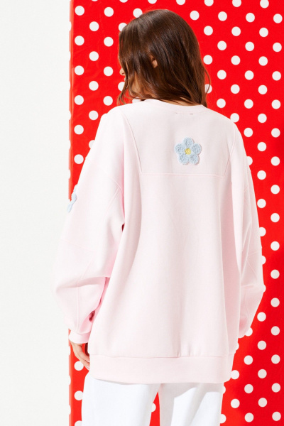 Свитшот ELLETTO LIFE 3946 розовый - фото 7