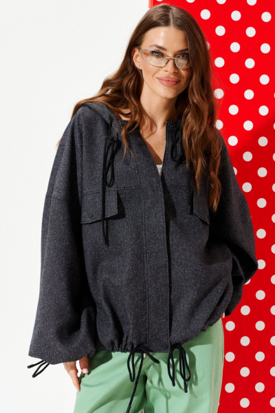 Куртка ELLETTO LIFE 3959 черный - фото 1