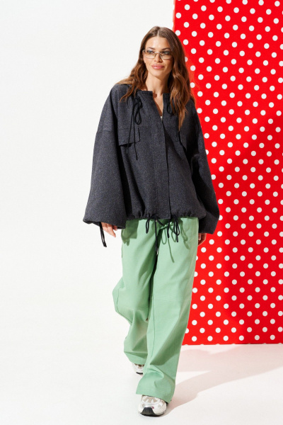 Куртка ELLETTO LIFE 3959 черный - фото 3