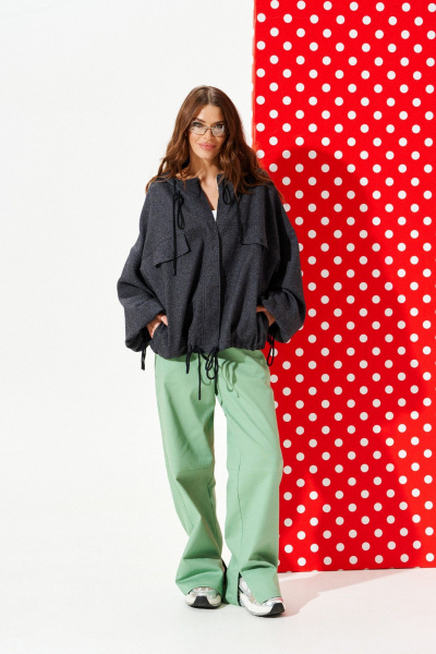 Куртка ELLETTO LIFE 3959 черный - фото 2