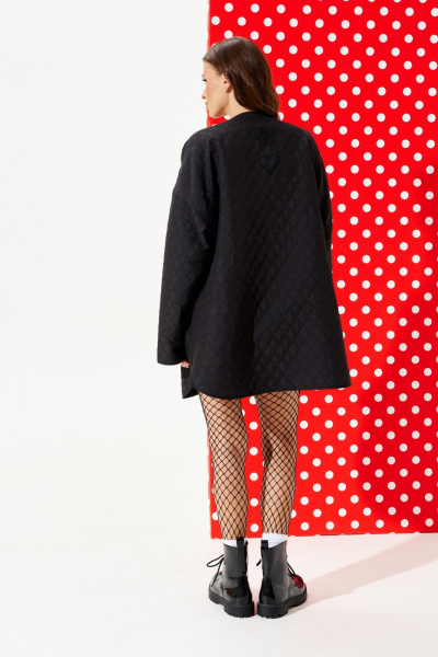 Куртка ELLETTO LIFE 3965 черный - фото 6