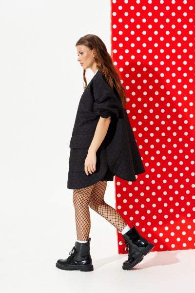 Куртка ELLETTO LIFE 3965 черный - фото 5