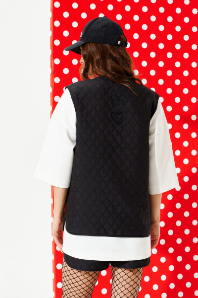 Жилет ELLETTO LIFE 3976 черный - фото 6