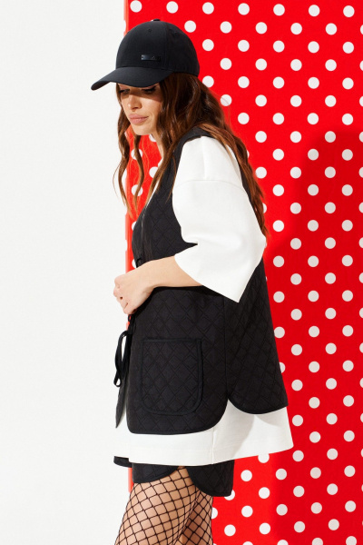 Жилет ELLETTO LIFE 3976 черный - фото 5