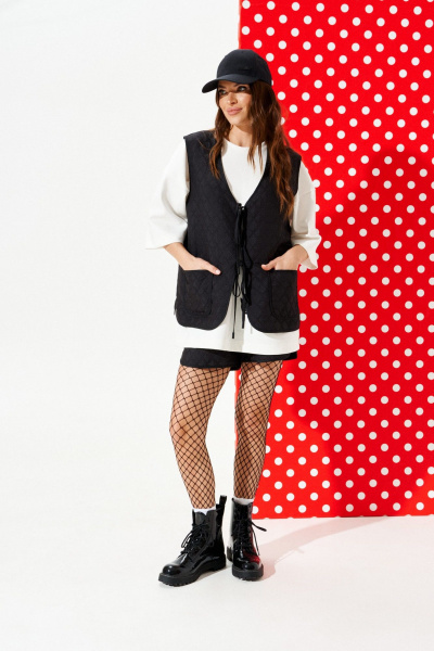 Жилет ELLETTO LIFE 3976 черный - фото 1