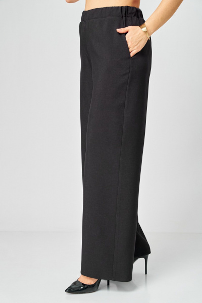 Брюки EVA GRANT 168 черный - фото 6