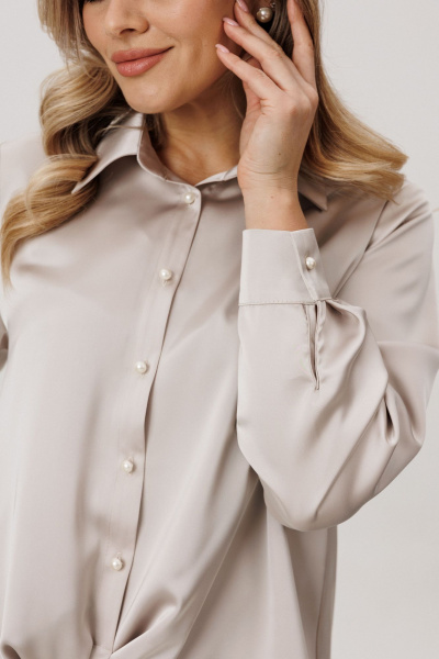 Блуза Anelli 1663 речной_жемчуг - фото 9