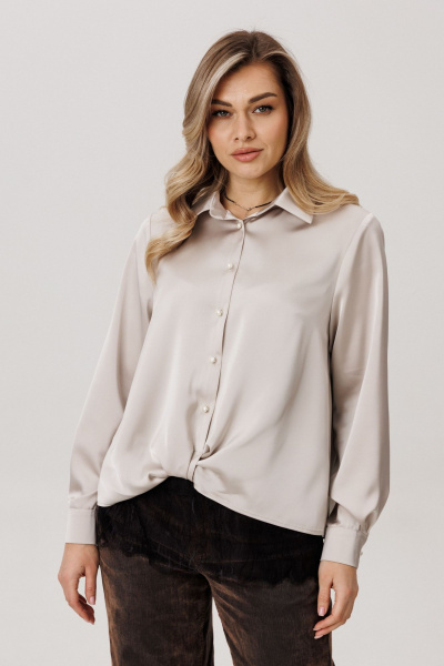 Блуза Anelli 1663 речной_жемчуг - фото 2