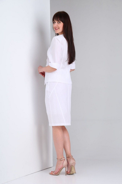 Жакет, юбка VIA-Mod 478 белый - фото 4