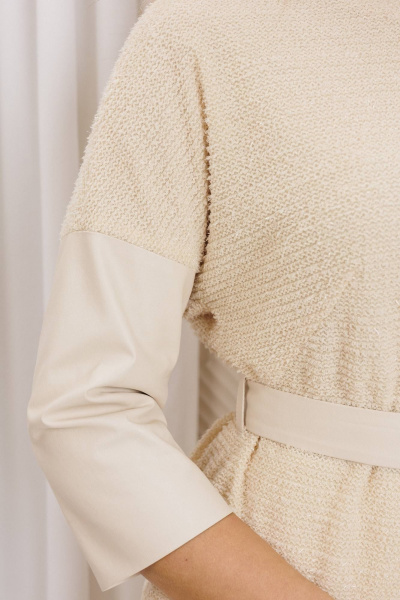 Жакет, юбка Мода Юрс 26-2718 молочный - фото 2