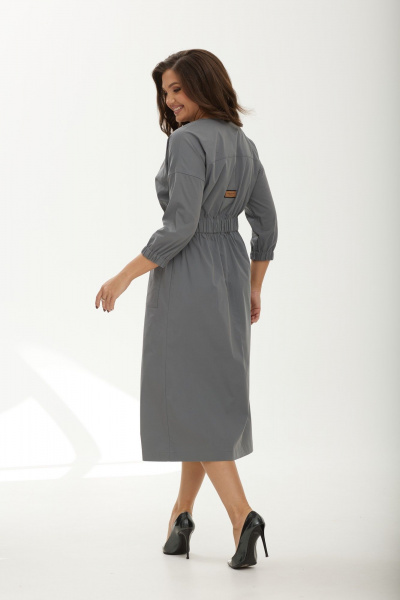 Платье ICY Street 25ICY105Ч-3 серый - фото 4