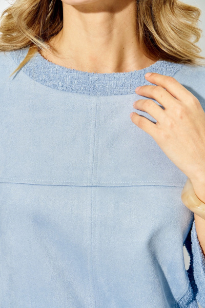 Платье Laikony L-524 голубой - фото 8