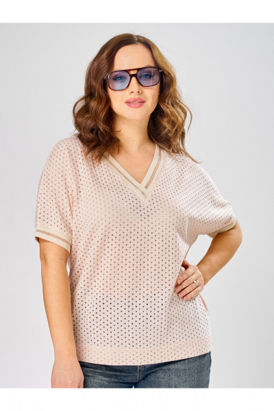 Джемпер Condra 16307 персиковый - фото 1