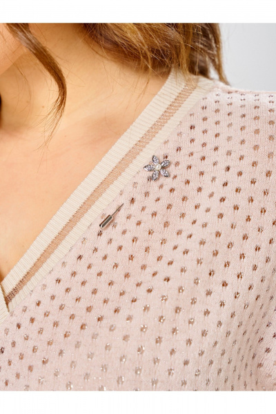 Джемпер Condra 16307 персиковый - фото 7