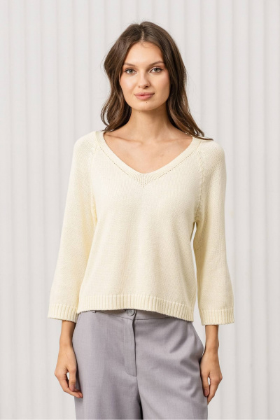 Джемпер Romgil РВ0369-ХЛ2 сливочный - фото 1