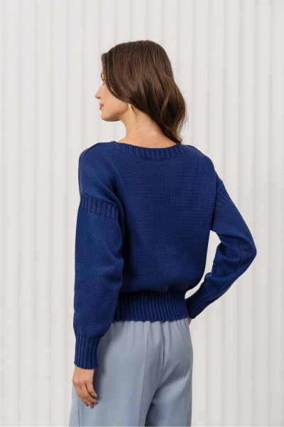 Джемпер Romgil РВ0371-ХЛ2 индиго - фото 2
