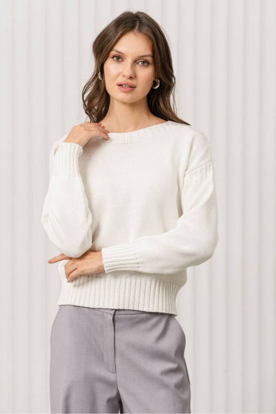 Джемпер Romgil РВ0371-ХЛ2 молочный - фото 6