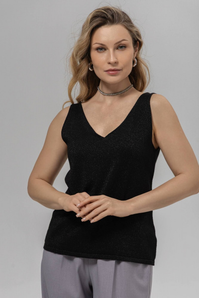 Топ Romgil РВ0385-ХМ2 черный, черный - фото 1