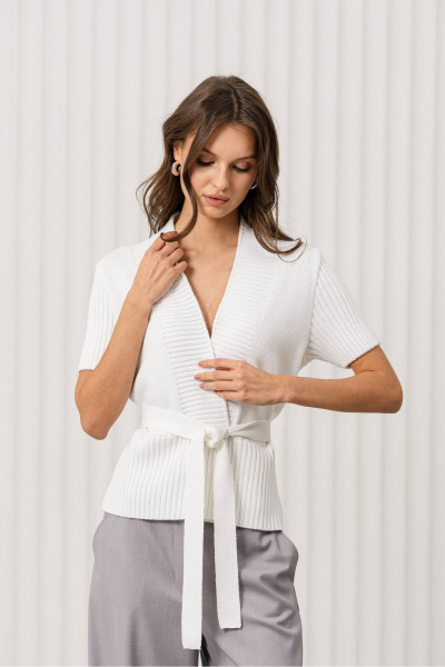 Жакет Romgil РВ0409-ХЛ2 белый - фото 6