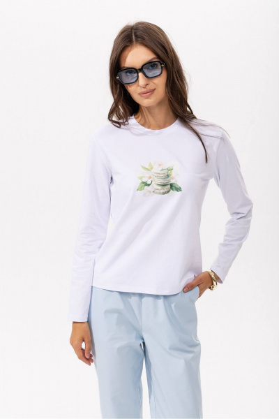 Джемпер Romgil РП0138-ХЛ2 белый - фото 1