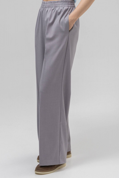 Брюки Romgil РТ0127-ВИ2 античное серебро - фото 5