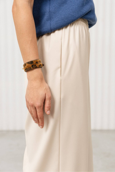 Брюки Romgil РТ0127-ВИ2 белый шоколад - фото 6